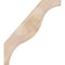 Ekena Millwork 3 1/2"W x 30"D x 34"H Funston Smooth Knee Brace, Douglas Fir BRC04X30X34FST00SDF - alternate 3